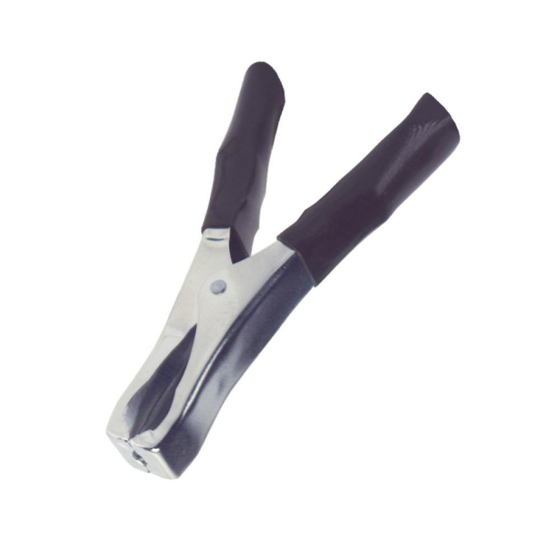 Akkumulátorcsipesz, 50A, 100mm, fekete (VBC 7/BK)