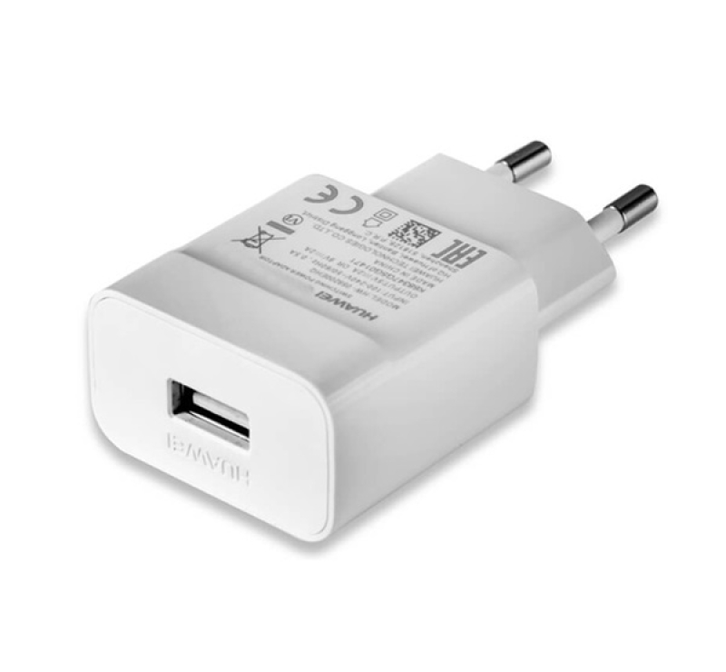 Huawei hálózati töltő USB aljzat (10W, gyorstöltő) FEHÉR