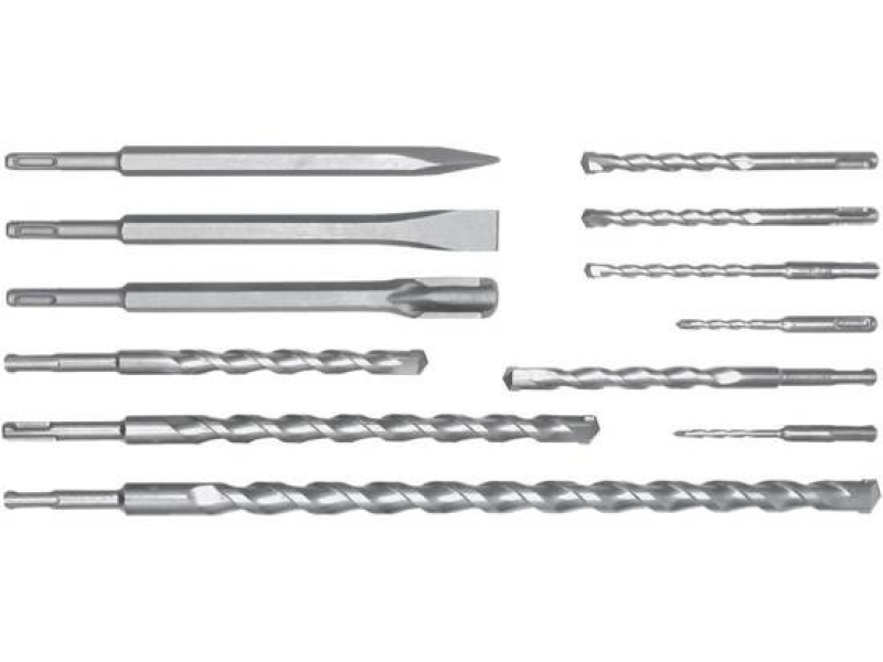 Vorel SDS-Plus fúró és véső készlet 12 részes (TOY-23585)