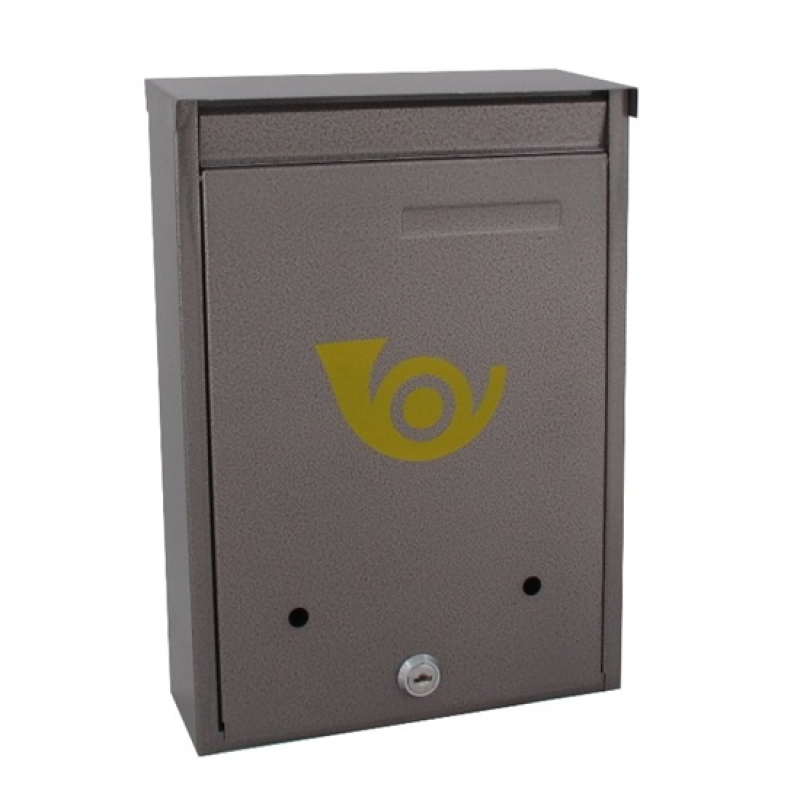 Postaláda utcai festett záras Barna CS (3490104)