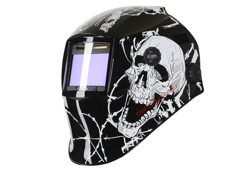 Iweld Fantom 4.6 automata hegesztő fejpajzs, alcatraz-koponya (8FNTM4ALCSKL)