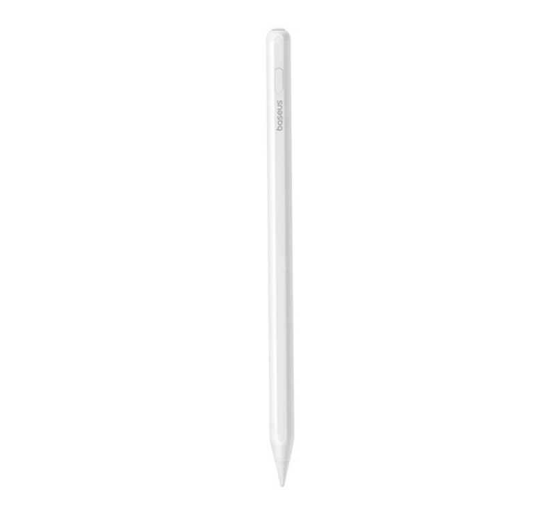 BASEUS SMOOTH WRITING 2 DUAL érintő ceruza (aktív, kapacitív, LED jelzés + póthegy) FEHÉR Apple Penc