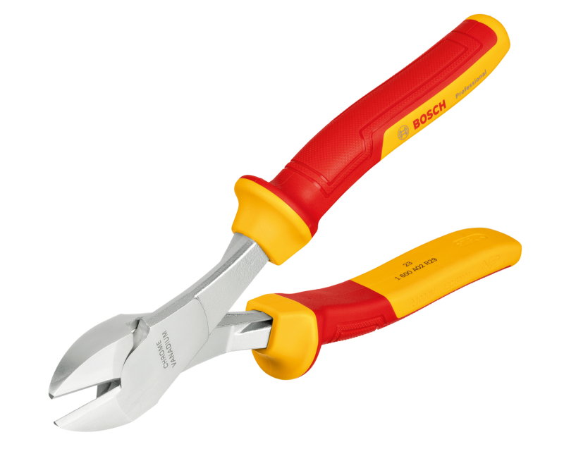 Bosch VDE nagy teherbírású diagonális csípőfogó (1600A02NE2)