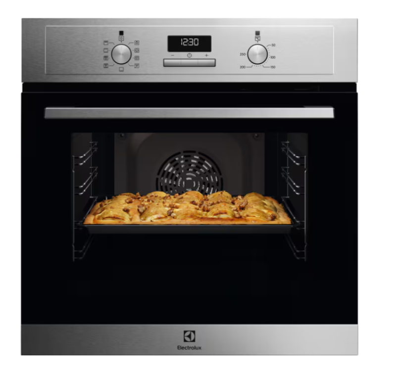 Electrolux SteamBake 600 beépíthető sütő, katalitikus tisztítással (EOD3C40BX)