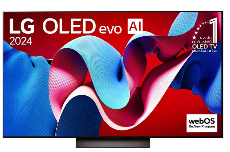 LG OLED48C41LA evo AI C4 4K OLED Smart televízió 48