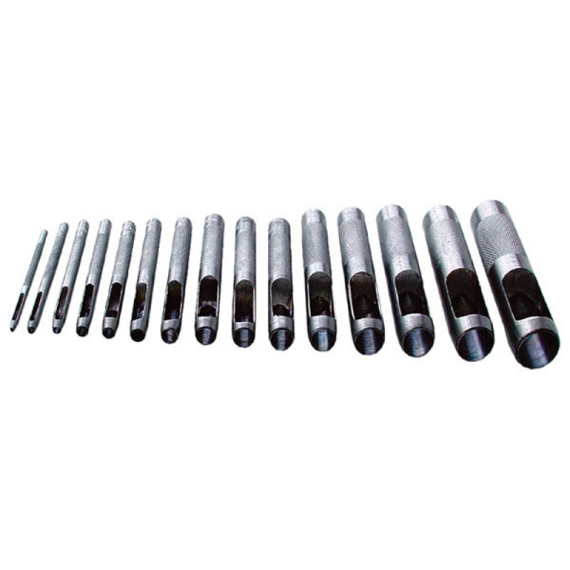 Extol Craft bőrlyukasztó készlet 15 db, 2-22 mm (76700)