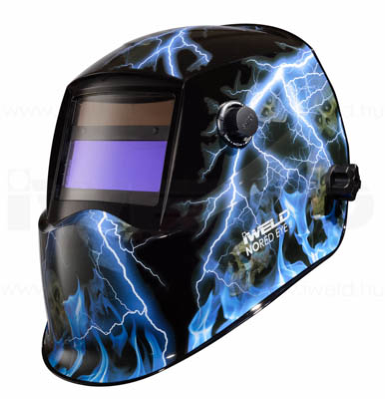 Iweld Nored Eye II automata hegesztő fejpajzs (villám-koponya)