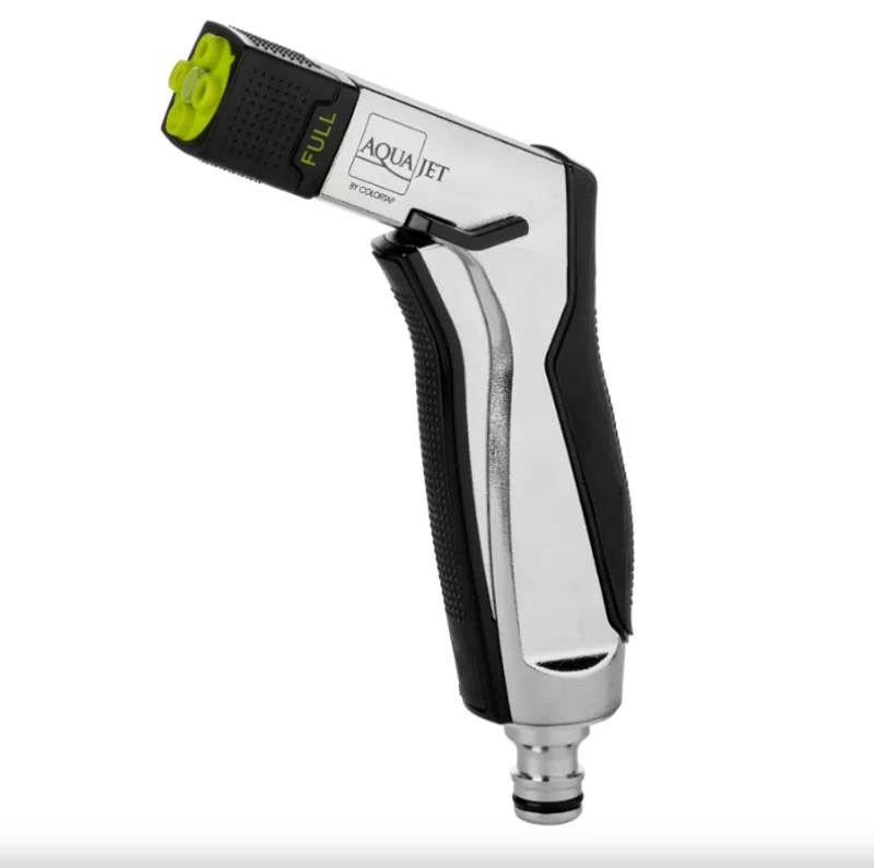 Aquajet by Colortap krómozott locsoló pisztoly, 4 mód (00441L)