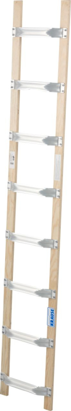 Krause Stabilo alumínium-fa tetőlétra, 1x8 (804204)