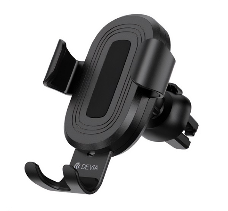 Devia GRAVITY autós tartó (szellőzőre, gravitációs, 360°, 10W, wireless, 4-6.5