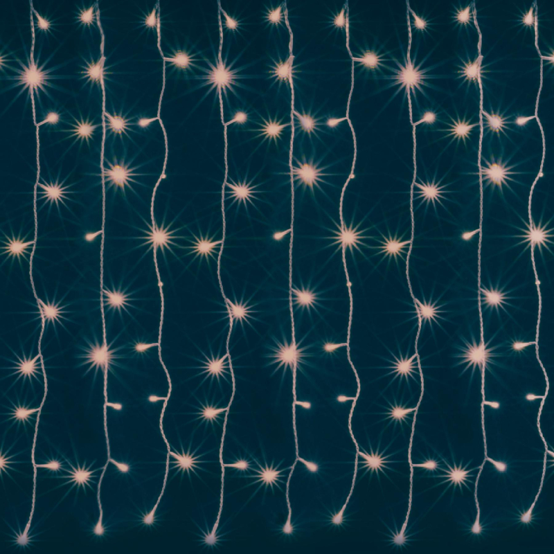 Home LED-es fényfüggöny, 1,2 m (KIN 168C/WW)
