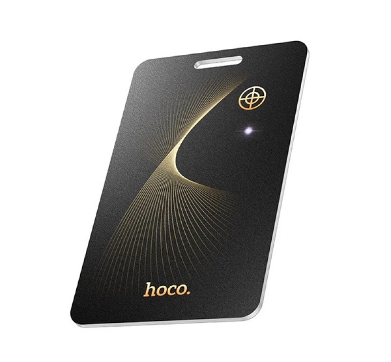 HOCO E92 bluetooth nyomkövető (kártya, táskába, autóba, valós idejű nyomkövetés) FEKETEE92