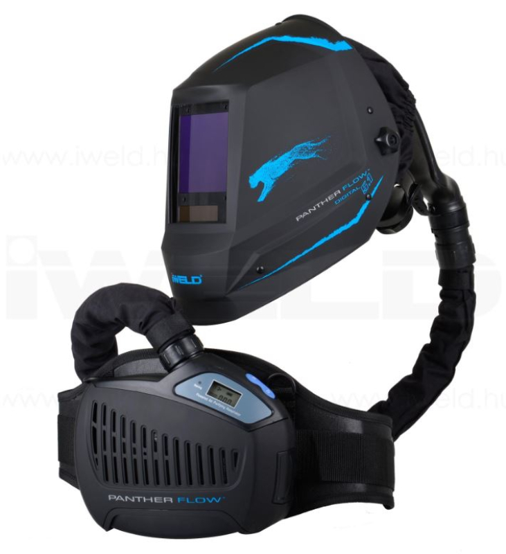 Iweld Panther Flow automata hegesztő fejpajzs, frisslevegős