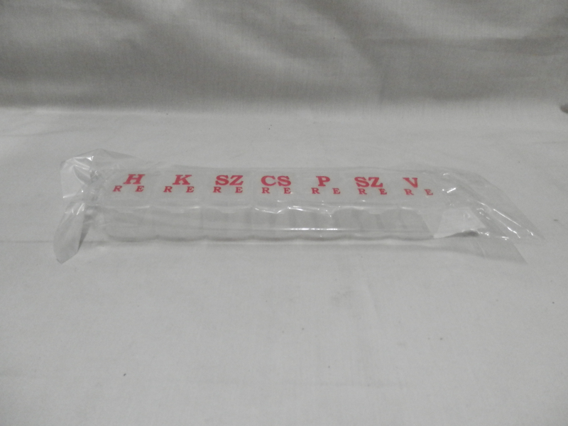 Gyógyszertartó reggeli esti elválasztóval (1077)