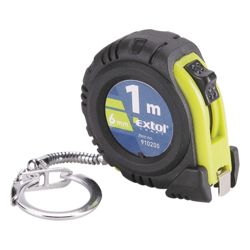 Extol mérőszalag kulcstartó; 1m (910200)