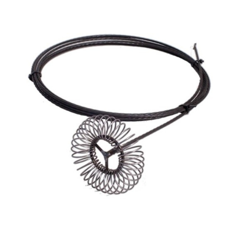 Füstcső kefe 5 m-es rugós acél szárral (11874)