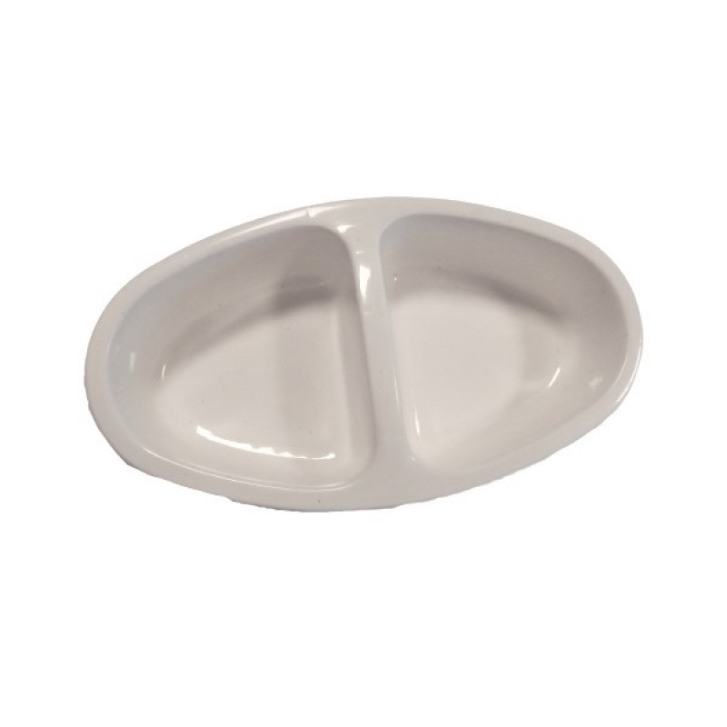 Macska- és kutyatál gumi lábakkal (229 fehér)