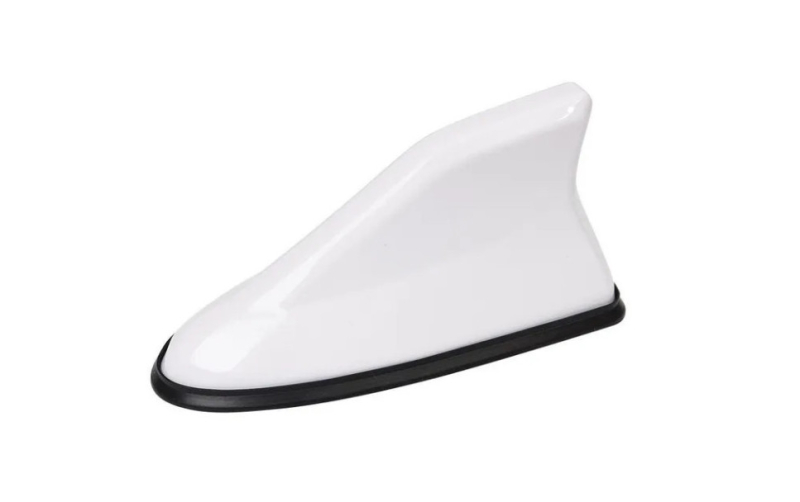 Cápauszony rádió antenna, 12V, fehér, C6111W