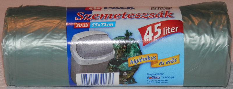 drPACK szemeteszsák 45 L 20 db
