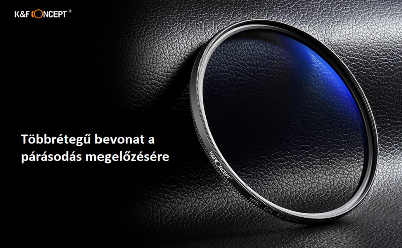 K&F Concept Classic Series CPL cirkuláris polár szűrő, 49 mm (KF-01-1434)