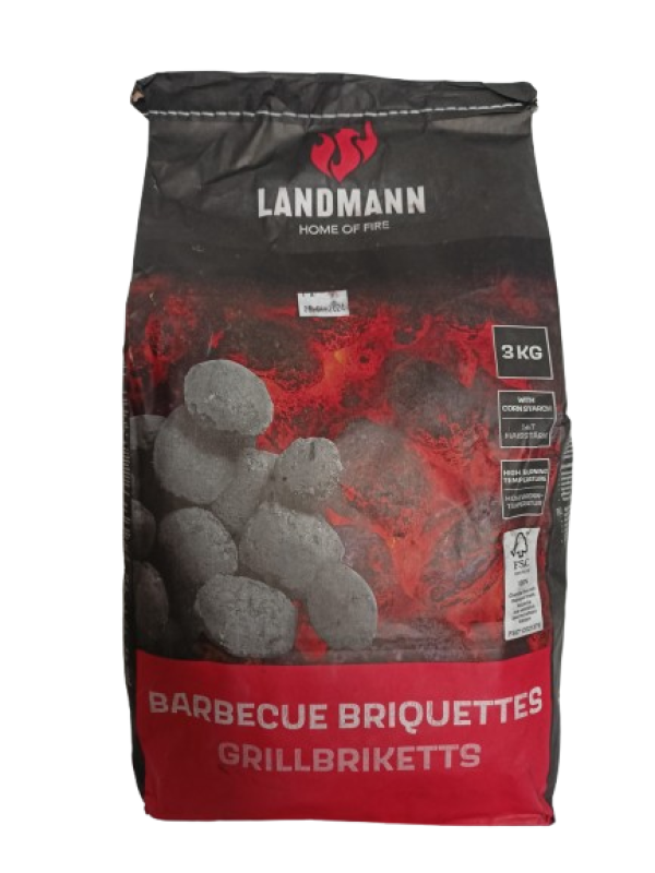 Landmann faszén grillbrikett 3 kg (09520)