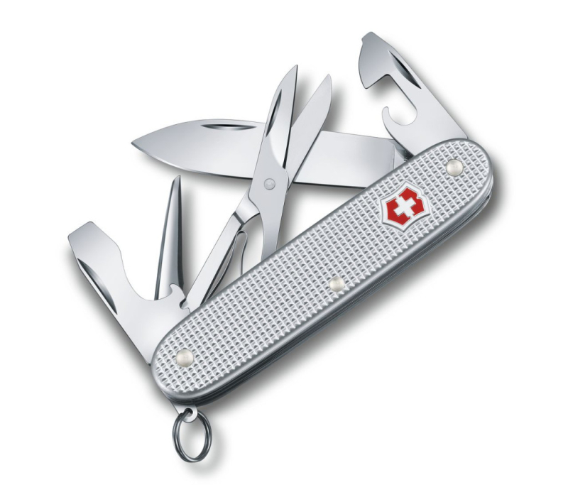 VICTORINOX Pioneer X Alox zsebkés, ezüst (010-8231-26)