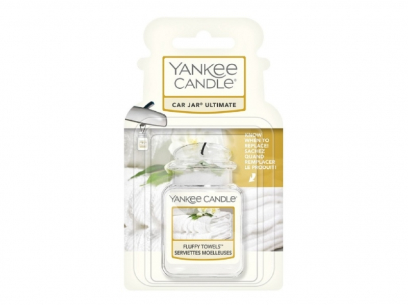 Yankee Candle Fluffy Towels autóillatosító (26321)