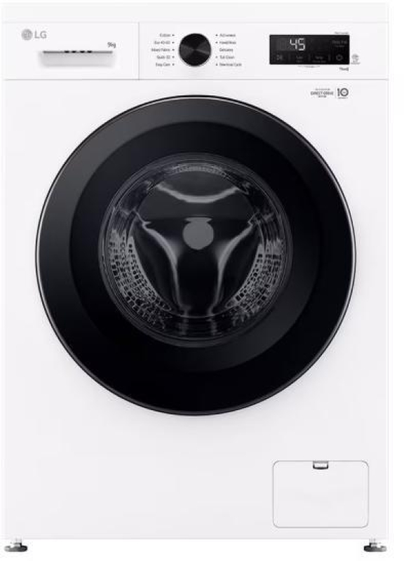 LG F4X1009NWK elöltöltős gőzmosógép Wifi funkcióval 9kg