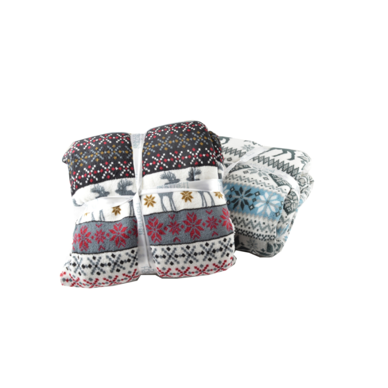 Perfect Home Sherpa takaró rénszarvas 130*170 cm (13449)