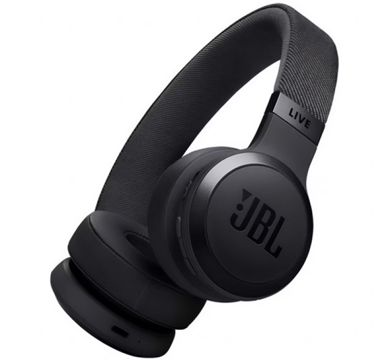JBL LIVE 670NC bluetooth fejhallgató SZTEREO (v5.3, mikrofon, aktív zajszűrő) FEKETEJBLLIVE670NCBLK