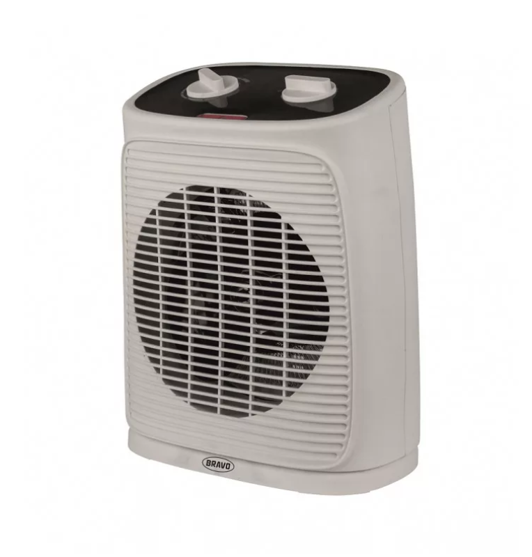 Bravo fűtőtest 2000W, fehér, oszcilláló (B-4986)