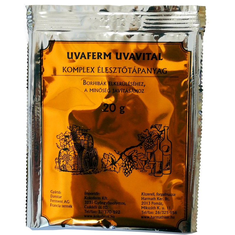 Élesztőtápanyag UVAFERM UVAVITAL 20g (12328)