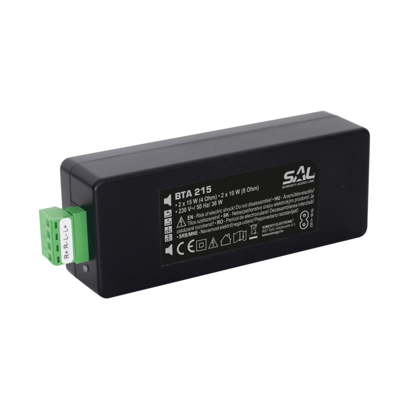 SAL BT vevő Stereo Audio erősítővel (BTA 215)