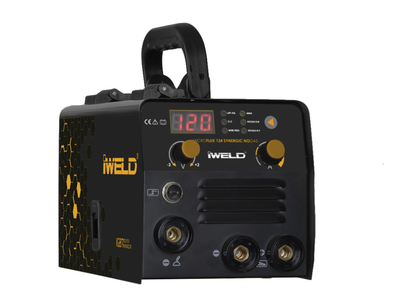 Iweld Gorilla Microflux 134 Synergic Nogas hegesztő inverter (80MROFLUX134SYN)