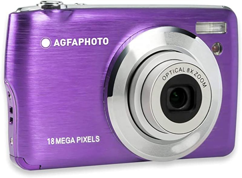 AGFA DC8200 kompakt digitális fényképezőgép, lila (AG-DC8200-PU)
