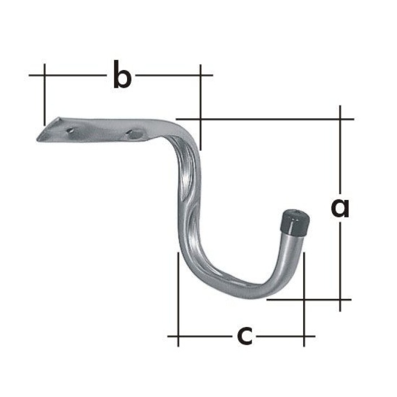 Velano Garázskampó 120 x 180 x 120 mm kerékpár (3214210)