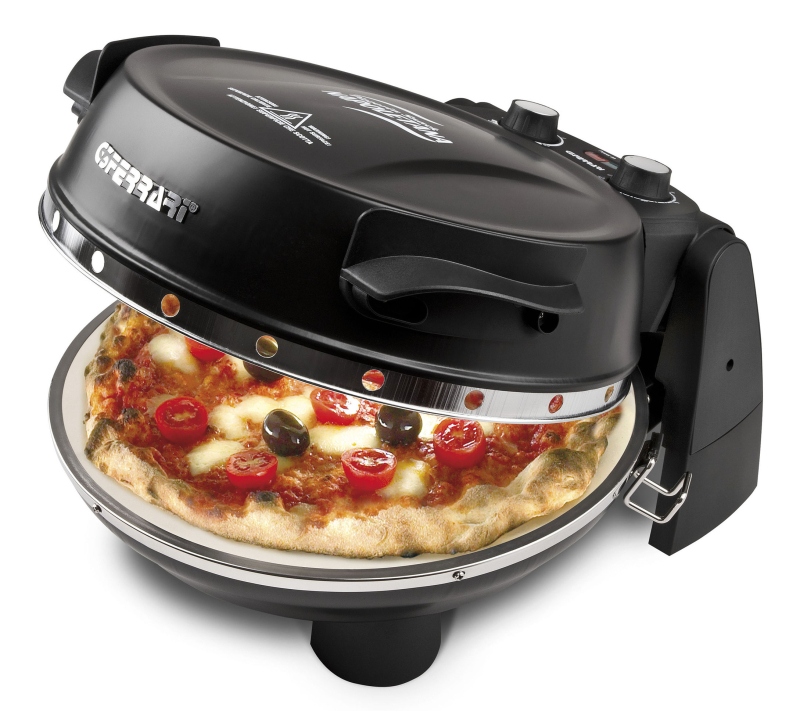 G3 Ferrari G10032 Forno Pizza Plus Snack Napoletana pizzasütő, fekete (13754)