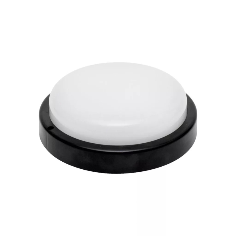 Home LED-es fali/mennyezeti lámpa, fekete (RCC18LEDBK)