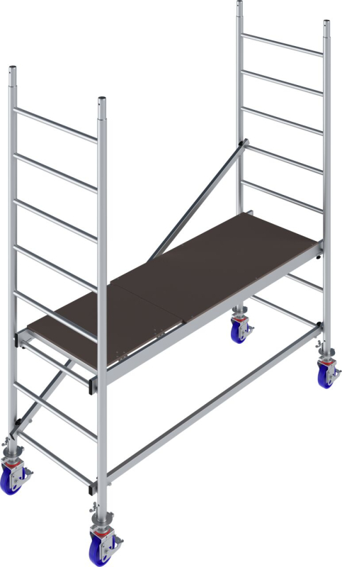 Krause Monto ProTec System alumínium gurulóállvány, 2,9 m (940100)
