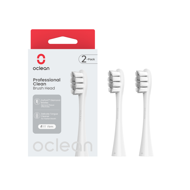 Oclean OCL554038 Professional clean fogkefe fej 2 db, ezüst