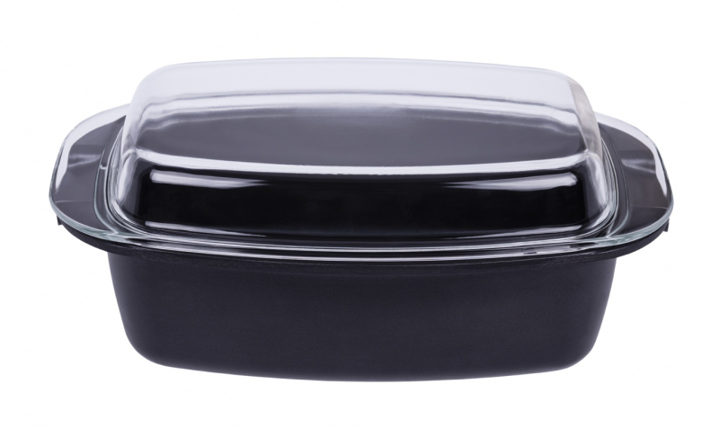 MPM sütőtál üveg tetővel, 5 L (SBR-1)