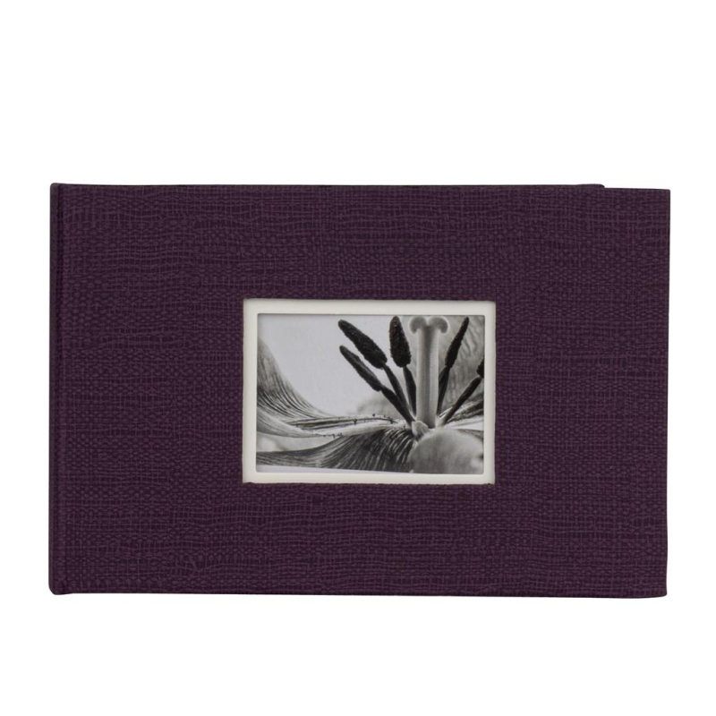 Dörr keményfedeles zsebalbum, ablakos, becsúsztatós, 40db 10x15cm, lila (D880394)