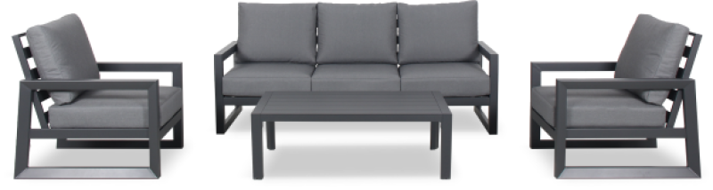 Kültéri Ülőgarnitúra 4 részes Bangkok Alumínium (74632,74633,74634)
