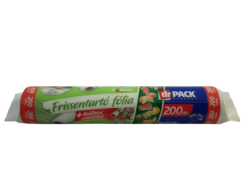 Frissentartó fólia 200 m vastag Rollbox utántöltő