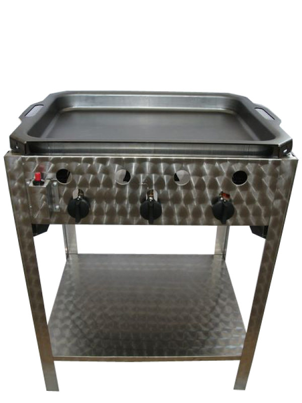 BGS-3 háromégős álló pecsenyesütő készülék, földgáz üzemű