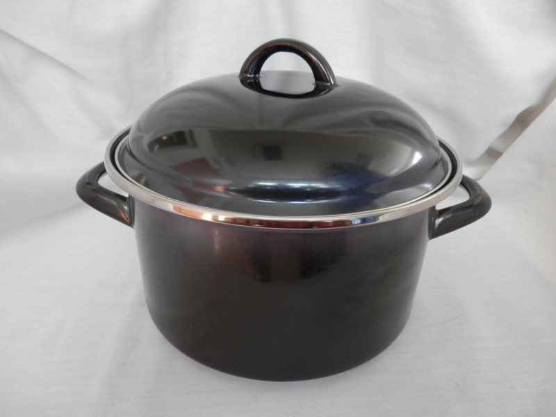 Bonyhádi Elit fazék fedővel, 24 cm