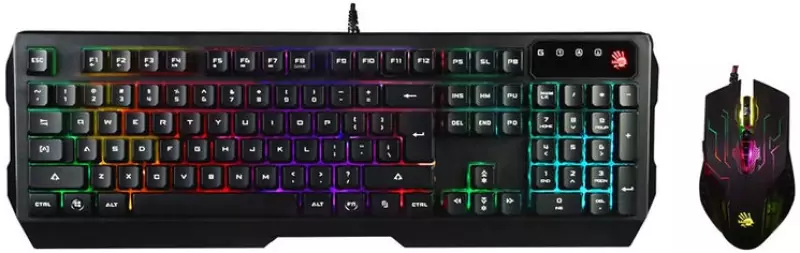 A4 Tech vezetékes billentyűzet és egér (Q1300 (Q135+Q50))