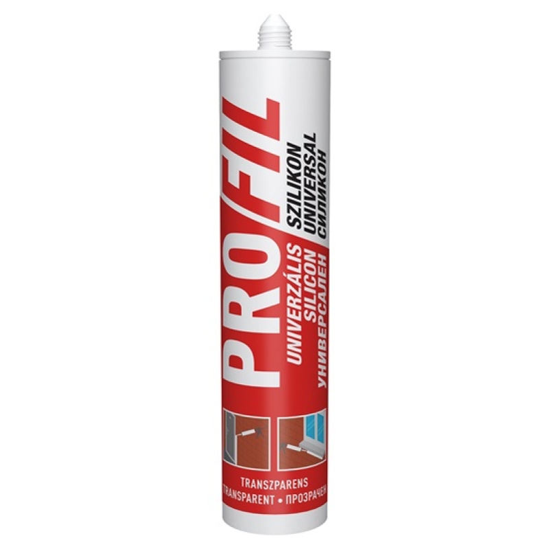 SOUDAL Profil univerzális szilikon 270 ml, színtelen (8912978)
