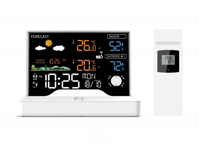 Bravo időjárásjelző állomás, fehér (B-4960W)