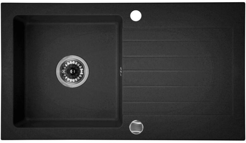 Deante Zorba ZQZ2113 gránit mosogatótálca, grafit